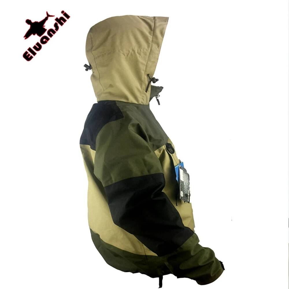 Fishing Jacket Waterproof - ELUANSHI Pakaian Memancing Anti Air dan