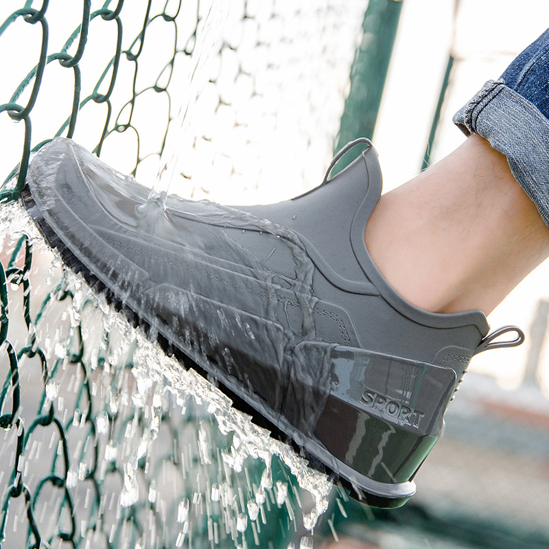 Fishing Boots - Sepatu bot hujan tube pendek pria,
