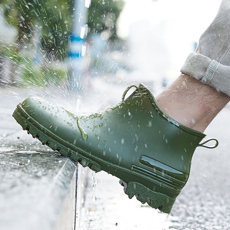 Fishing Boots - Sepatu bot hujan Pria, sneaker Platform
