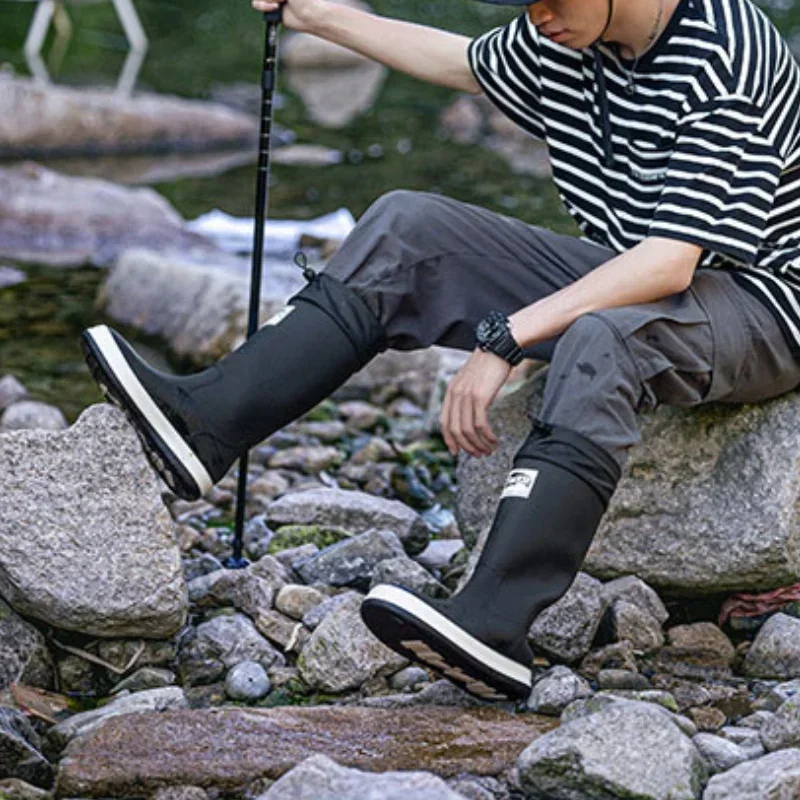 Sepatu hujan Anti licin untuk  - Fishing Boots ulasan dan harga