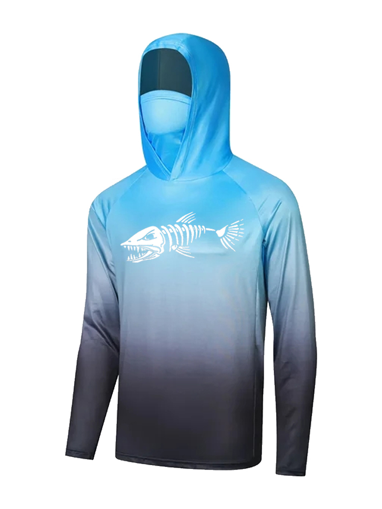 Pakaian Memancing Berkerudung  - Fishing Mask Sun Protection ulasan dan harga