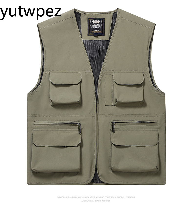 Rompi Jaket Tanpa Lengan Pria  - Fishing Vest ulasan dan harga